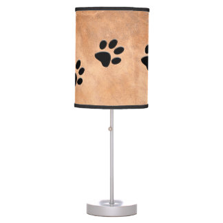 DOG FOOTPRINTS TABLE LAMP