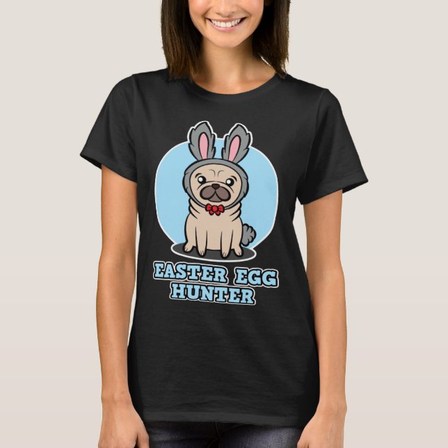 Dog for men and women at Easter Egg Hunt T-Shirt (Front)