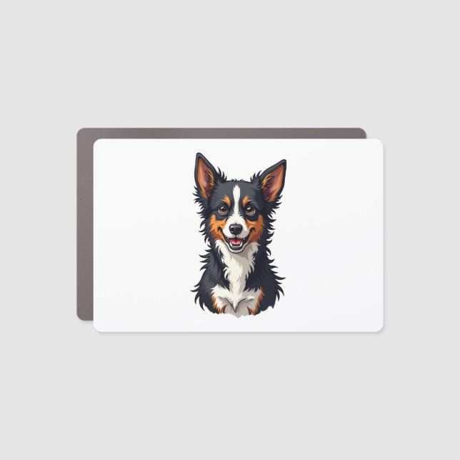 Dog For Pet Lovers Car Magnet (Front)