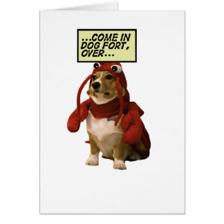 Dog Fort T-shirt Cards