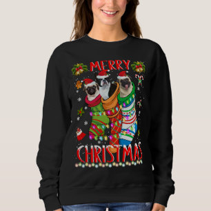 Dog French Bulldog Christmas Socks Sweatshirt