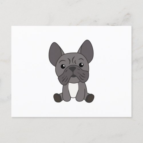 Dog French Bulldog Puppy Cute Dogs For Kids Postcard