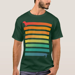 Dog Friend Retro Outfit Best Friend Dog Dachshund T-Shirt