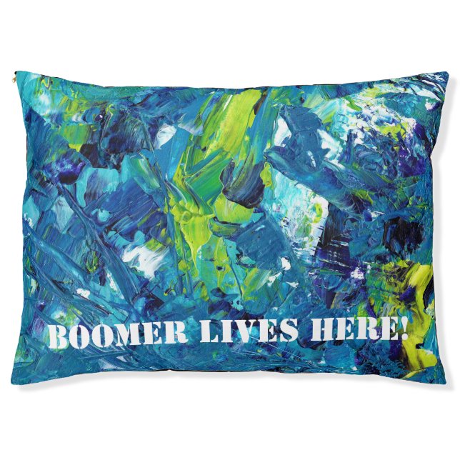 Dog Friendly Colors Pet Bed (Front)