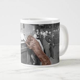Dog Friendly Saloon Tavern Bar 1900 Photograph Giant Coffee Mug