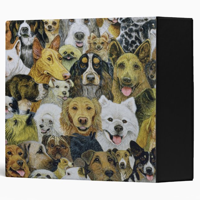 Dog Friends Binder (Back/Spine)