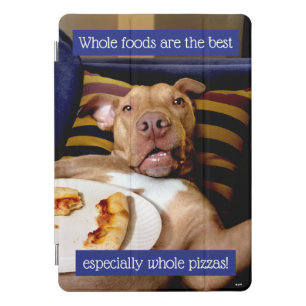 Dog Full Of Pizza iPad Pro Cover