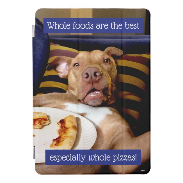 Dog Full Of Pizza iPad Pro Cover (Front)