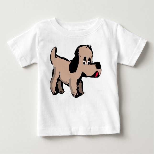 Dog Funny Baby T-Shirt (Front)
