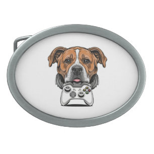 Dog Gamer - Video Game Belt Buckle