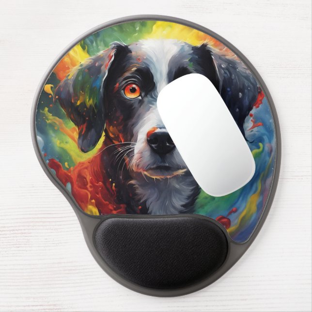 Dog- Gel Mousepad (Left Side)