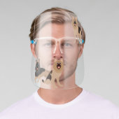 Dog German Shepherd Breed Fun Face Shield (Insitu)
