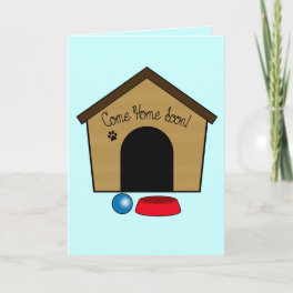 Dog Get Well Soon Dog's Name Customizable Card