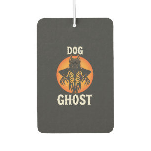 Dog Ghost Halloween Horror Vector Air Freshener