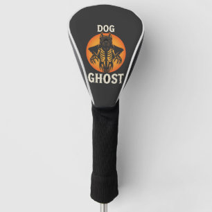 Dog Ghost Halloween Horror Vector Golf Head Cover