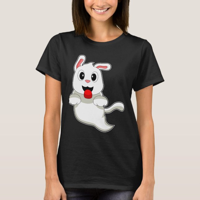 Dog Ghost Halloween T-Shirt (Front)