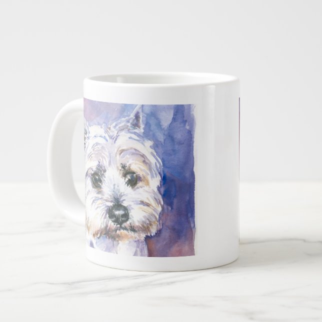 Dog Giant Coffee Mug (Front Left)