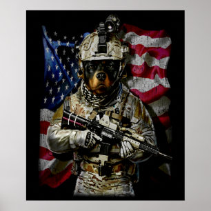 Dog Gift   Baby rottweiler Poster