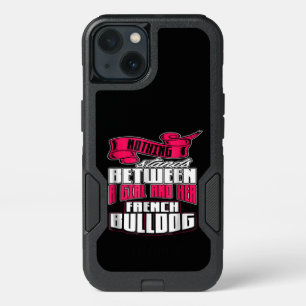 Dog Gift Between A Girl And Her French Bulldog iPhone 13 Case