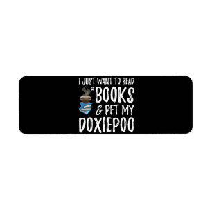 Dog Gift Book & Pet My Doxiepoo Label