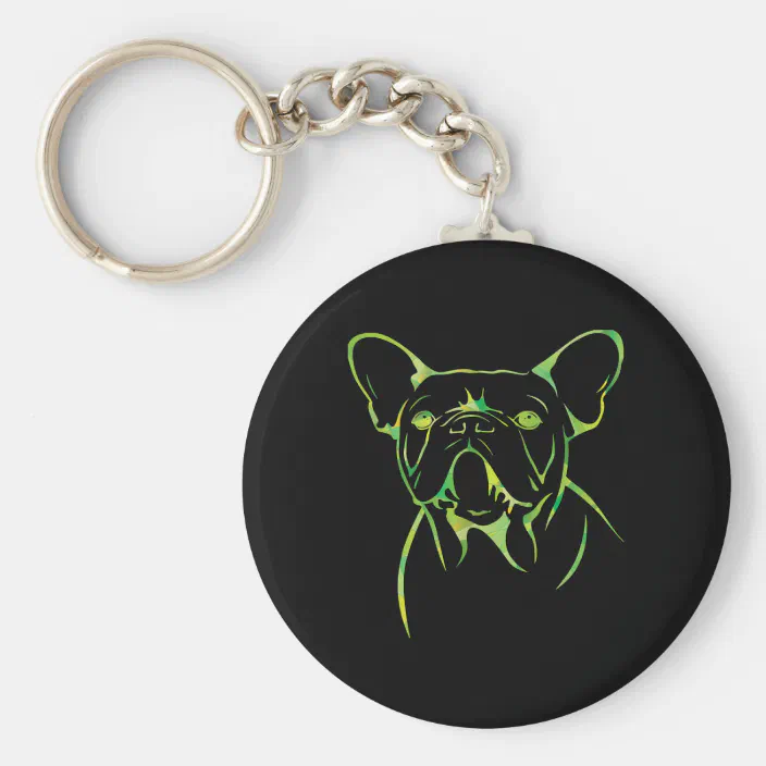 bulldog    key chain  great gift 