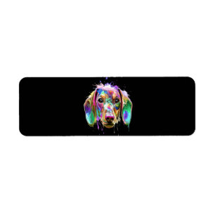 Dog Gift Dachshund Full Color Nice Label