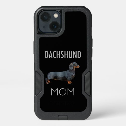 Dog Gift  Dachshund Mom Dog iPhone 13 Case