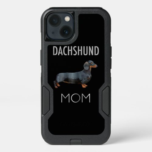 Dog Gift  Dachshund Mom Dog iPhone 13 Case