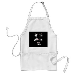 Dog Gift French Bulldog Black And White Lovely Adult Apron
