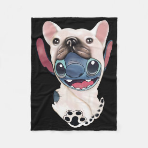 Dog Gift French Bulldog Funny Fleece Blanket