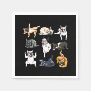 Dog Gift French Bulldog Funny Napkins