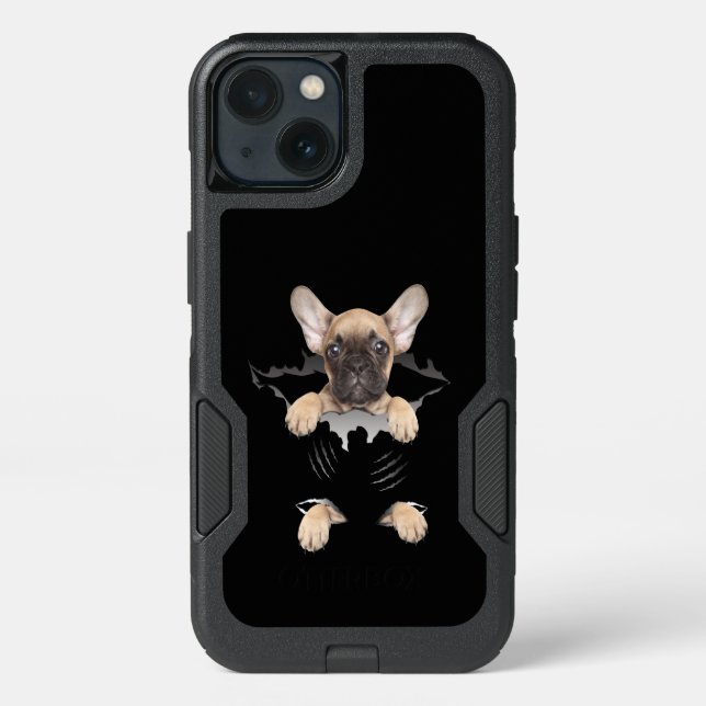 Dog Gift | French Bulldog Puppy Gift Otterbox iPhone Case (Back)