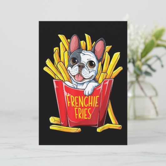 Dog Gift | Frenchie Fries (Standing Front)