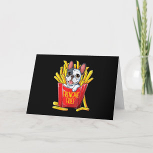 Dog Gift Frenchie Fries Invitation