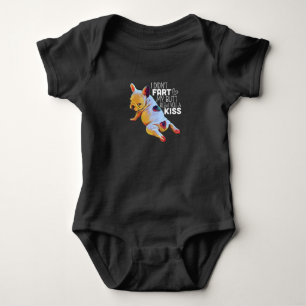Dog Gift   I Didn't Fart My Butt Blew You A Kiss Baby Bodysuit