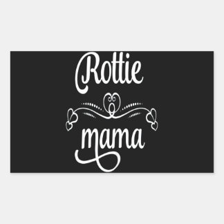 Dog Gift | I love my rottweiler Rectangular Sticker