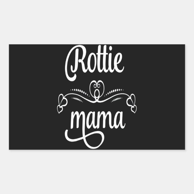Dog Gift | I love my rottweiler Rectangular Sticker (Front)