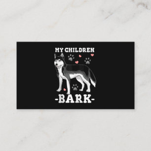 Dog Gift   Siberian Husky Business Card