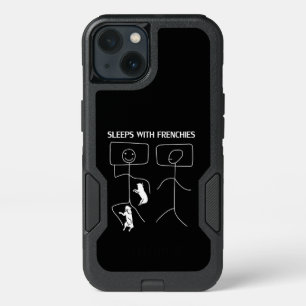 Dog Gift Sleeps With Frenchies iPhone 13 Case