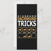 Dog Gift | Stubborn Dachshund Tricks (Front)