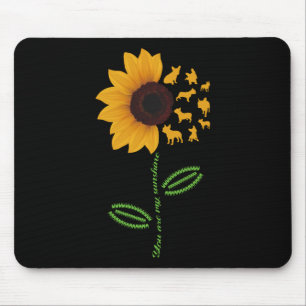 Dog Gift   You Are My Sunshine French Bulldog Mouse Pad