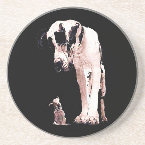 Dog Gifts  Family Great Dane Lovers Coaster