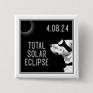 Dog Goggles Eclipse Button