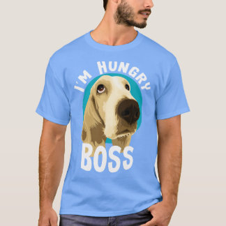 Dog Golden Retriever Im Hungry Boss T-Shirt