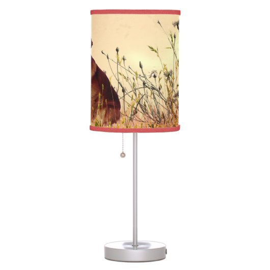 Dog - Golden Retriever  Table Lamp (Right)