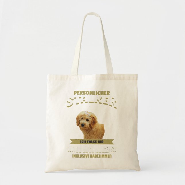 Dog Goldendoodle Dog puppy pet Tote Bag (Front)