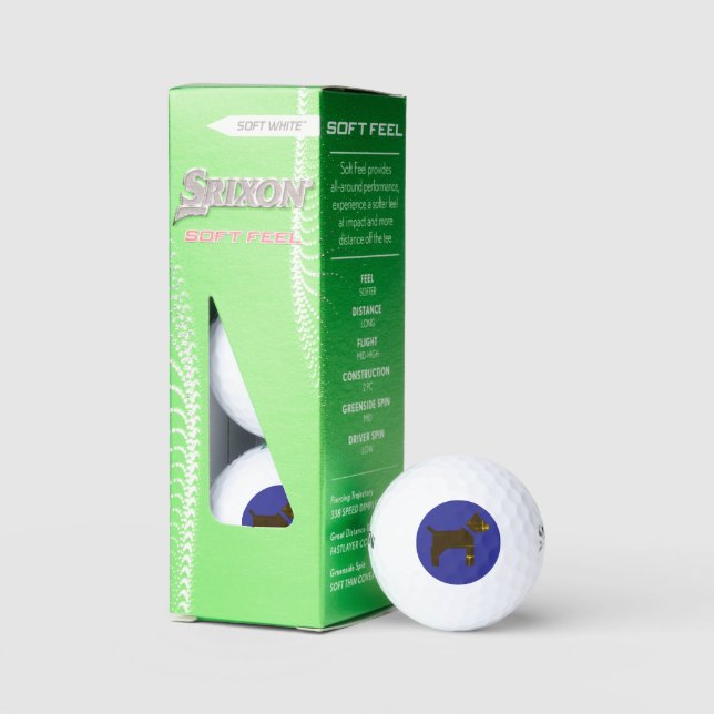dog golf golf balls (Packaging)