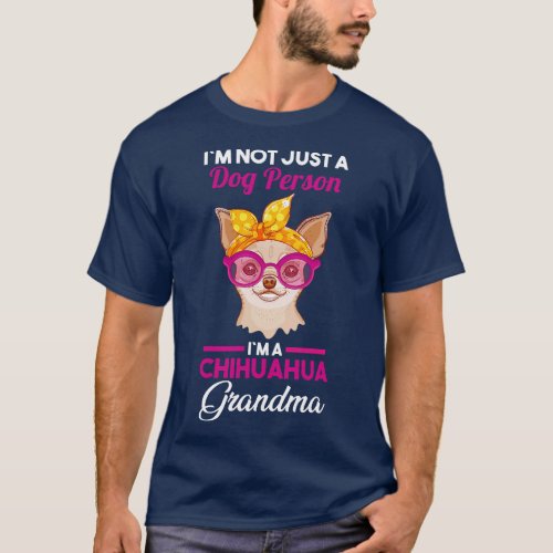 Dog Grandmother Chihuahua Grandma  boy T_Shirt