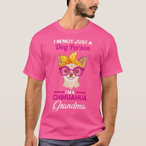 Dog Grandmother Chihuahua Grandma  boy T_Shirt