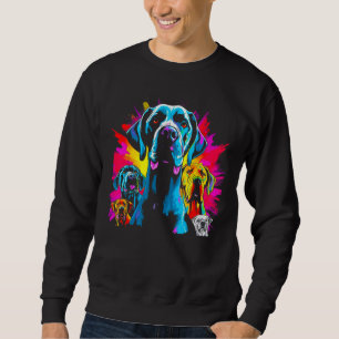 Dog Great Dane Family Sweatshirt